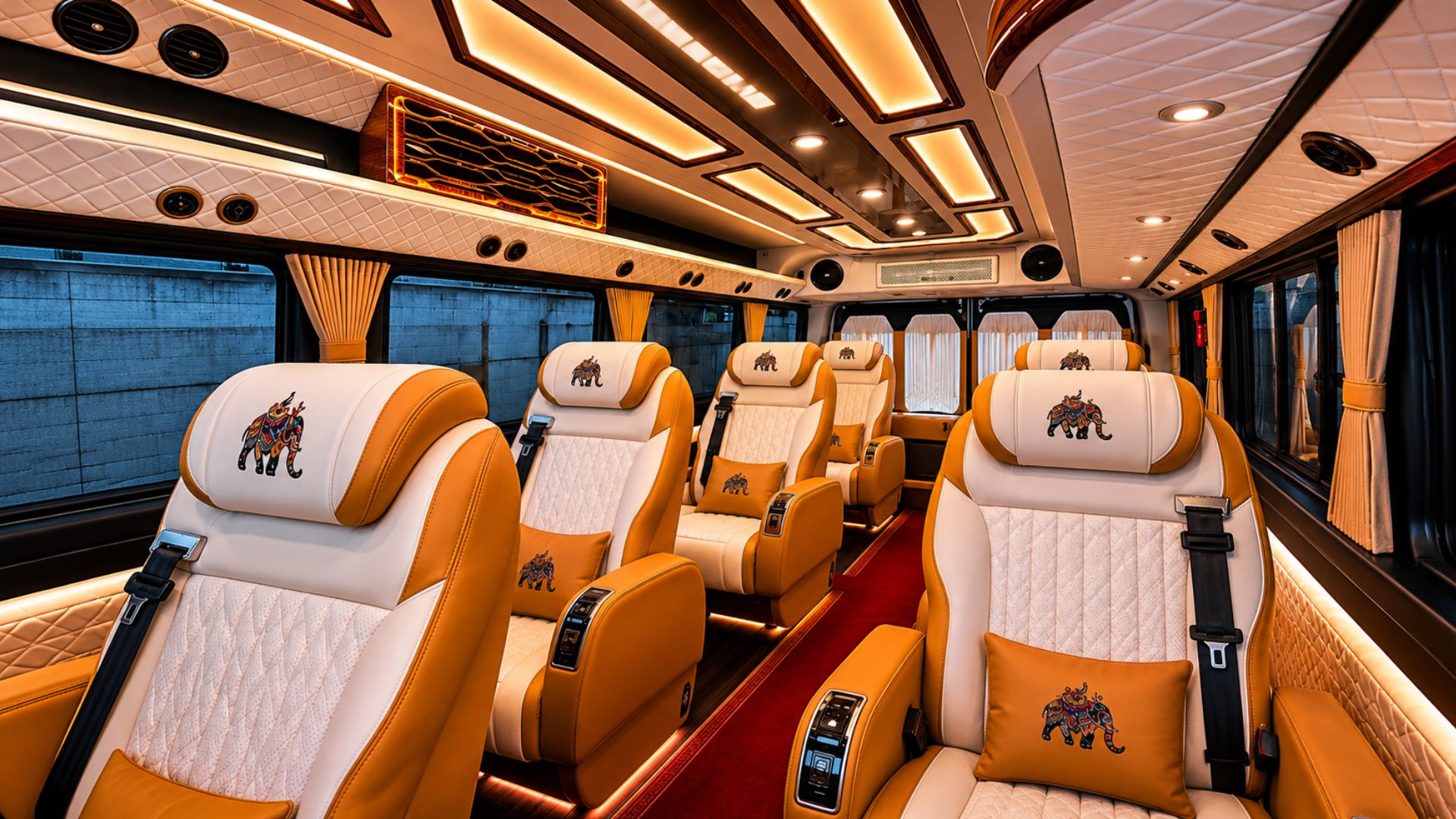 Mitra Prem Travels fleet near Pune